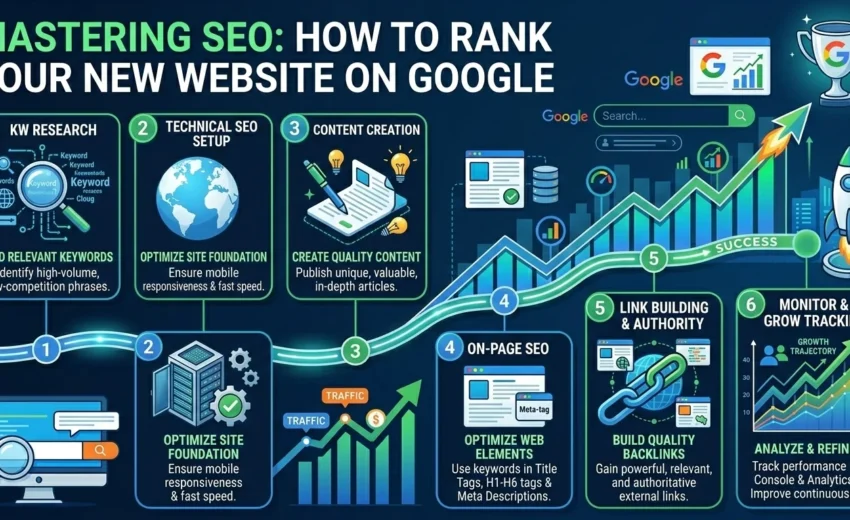 How to Rank a New Website on Google (Step-by-Step Guide)