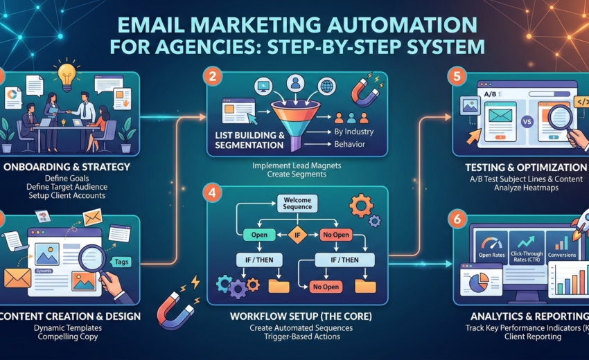 Email Marketing Automation for Agencies: Step-by-Step System