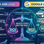 Meta Ads vs Google Ads comparison showing ROI, targeting options, and advertising performance in 2026